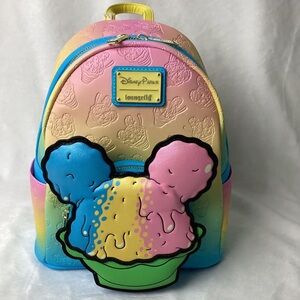 Loungefly Multicolor Ice Cream Kids Backpack